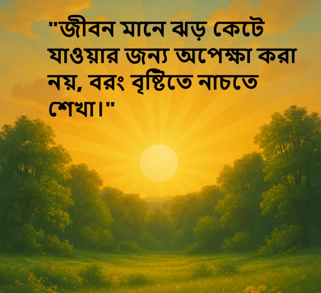 বাংলায় শুভ সকালের উক্তি - Good Morning Quotes in Bengali positive good morning quotes
