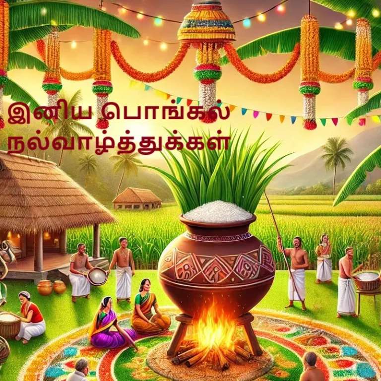 Pongal Wishes in Tamil