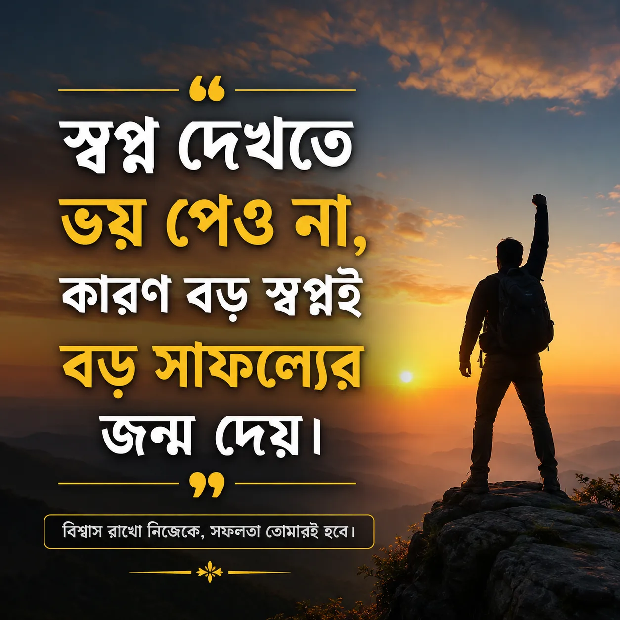 50+ Motivation Quotes in Bengali | জীবনে সফল হওয়ার জন্য সেরা বাংলা মোটিভেশনাল উক্তি 50+ Motivation Quotes in Bengali | জীবনে সফল হওয়ার জন্য সেরা বাংলা মোটিভেশনাল উক্তি